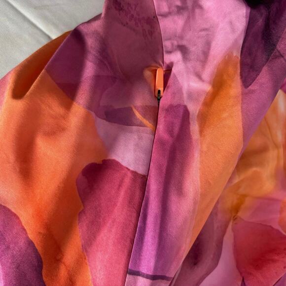 NWT Athleta Women’s 1X Athletic Running Shorts Orange Purple Pink – Activewear - Picture 3 of 4